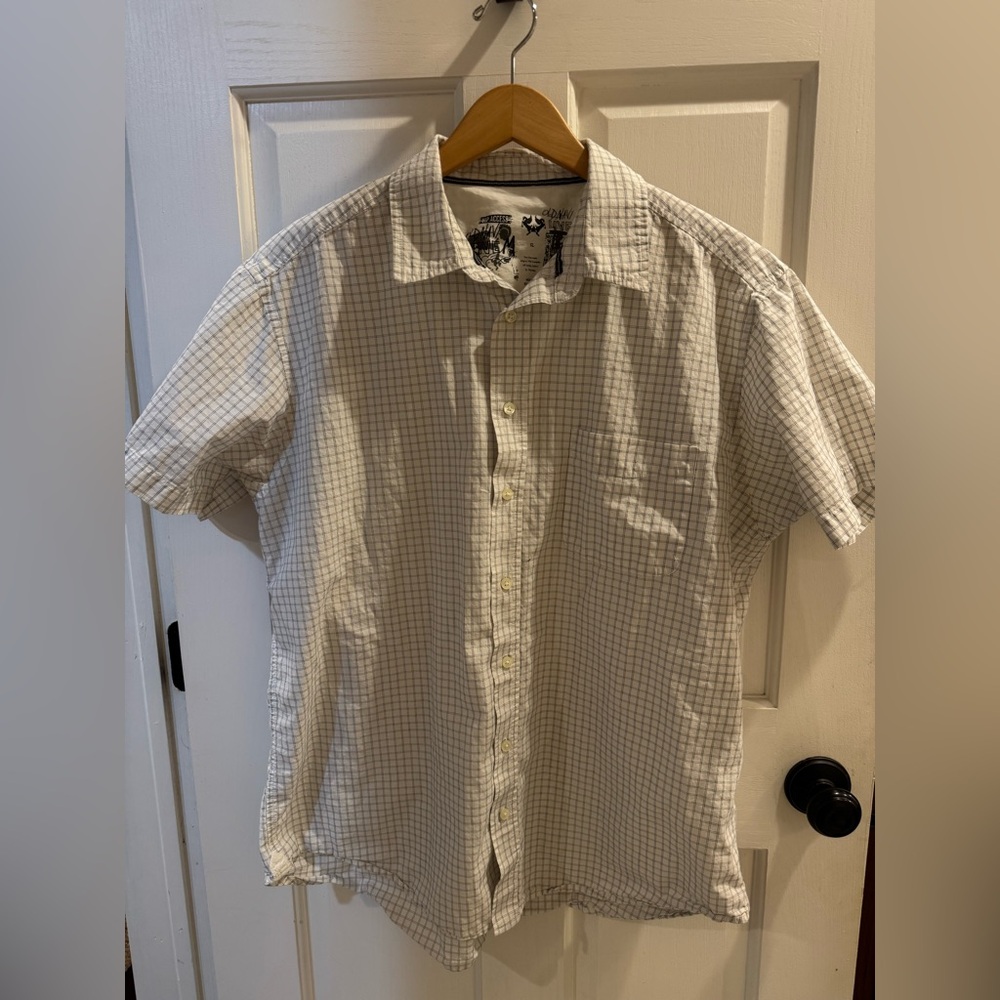 Old Navy Short Sleeve Button Down Shirt, Size XL